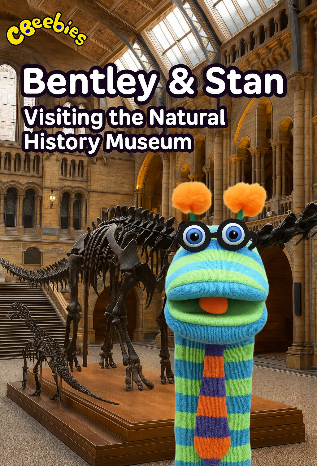 Bentley &amp; Stan visiting the Natural History Museum