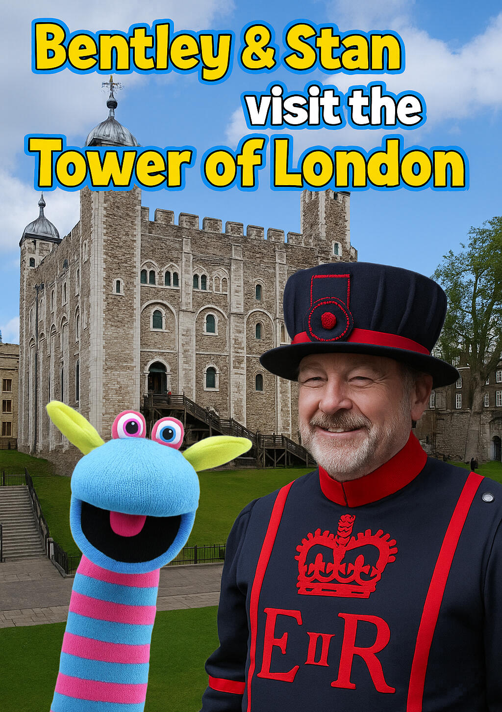 Bentley &amp; Stan visiting the Tower of London
